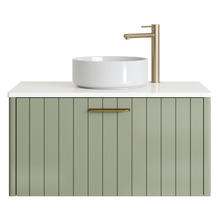 Saba 900mm Wall Hung Single Vanity Unit